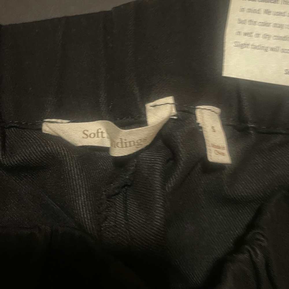 Soft surroundings black metro full length pants size small - Picture 4 of 4